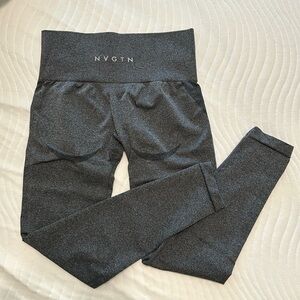 NVGTN Seamless Contour Leggings Black Speckled